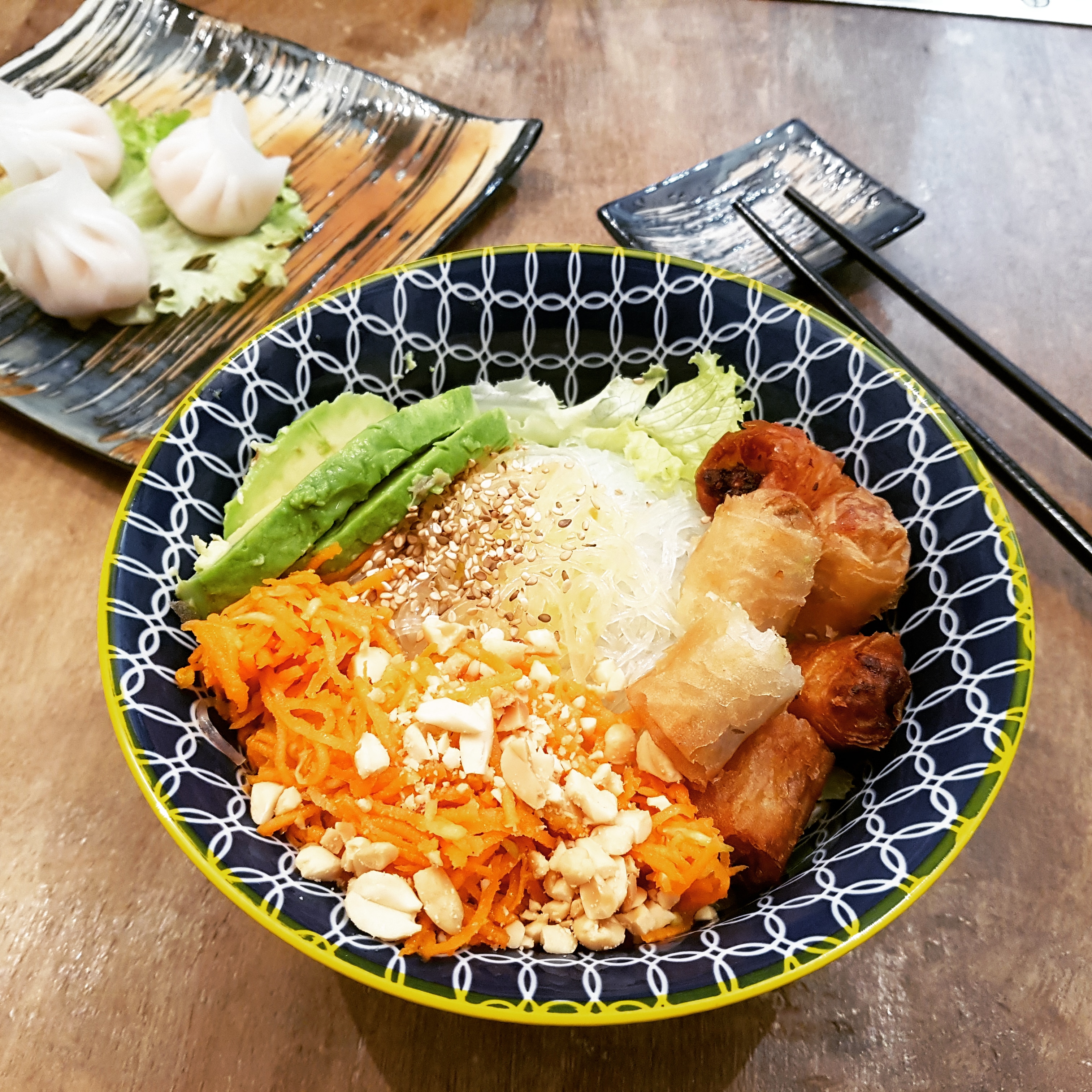 Buddha Bowl Healthy Vermicelle de Haricot Mungo