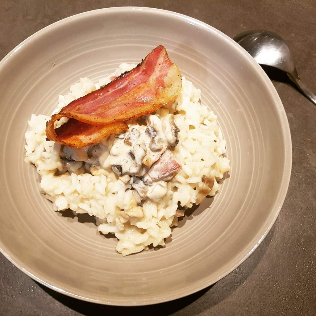 Risotto champignon parmesan