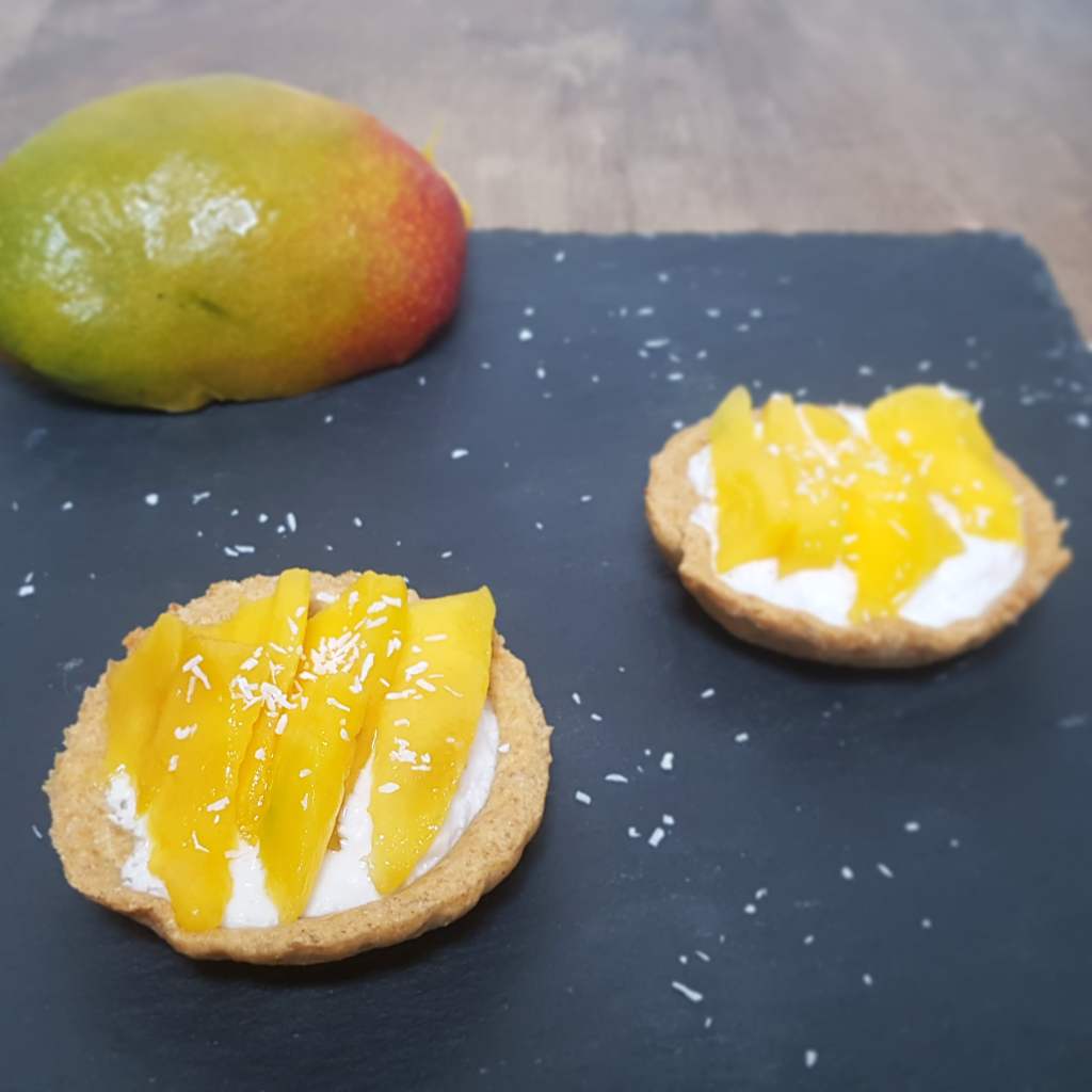 Tartelette Mangue coco 