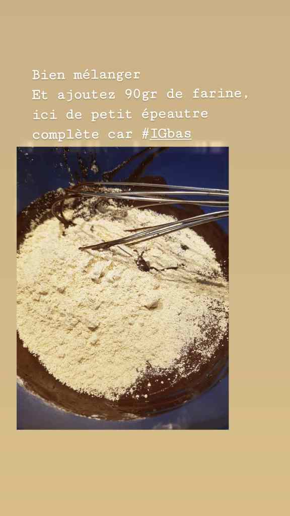 Gâteau index glycémique bas 