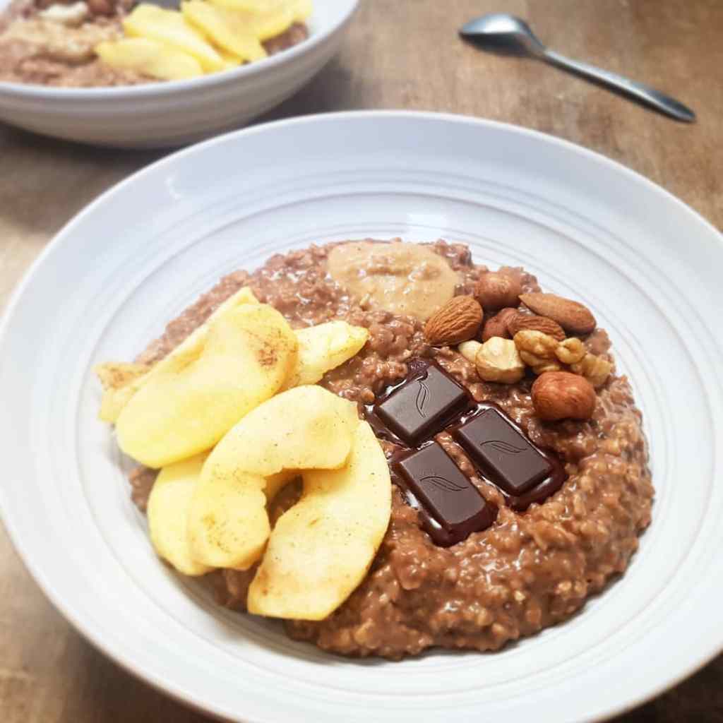 Recette de porridge sans sucre ajouté 