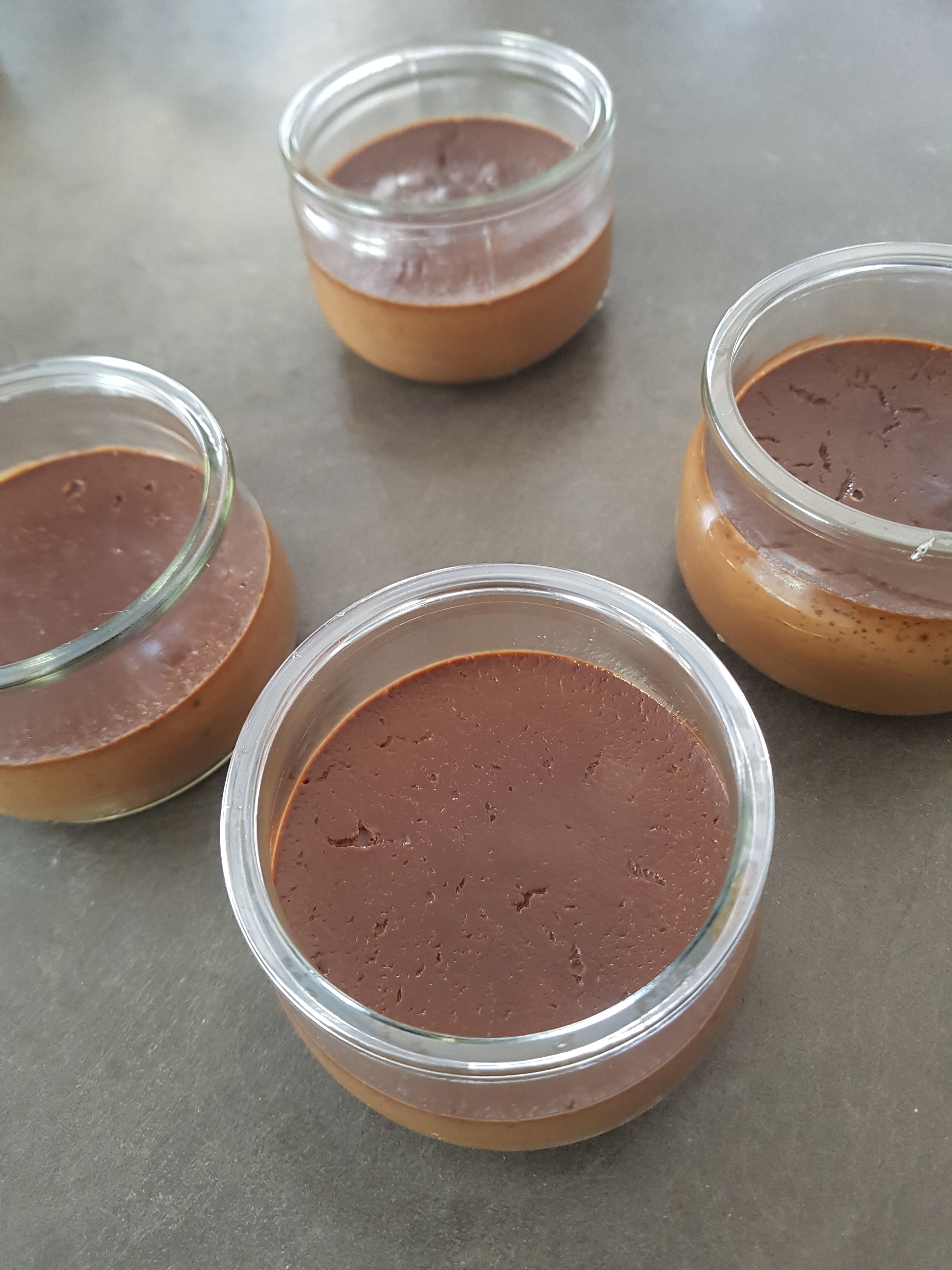 Crème au chocolat sans lactose