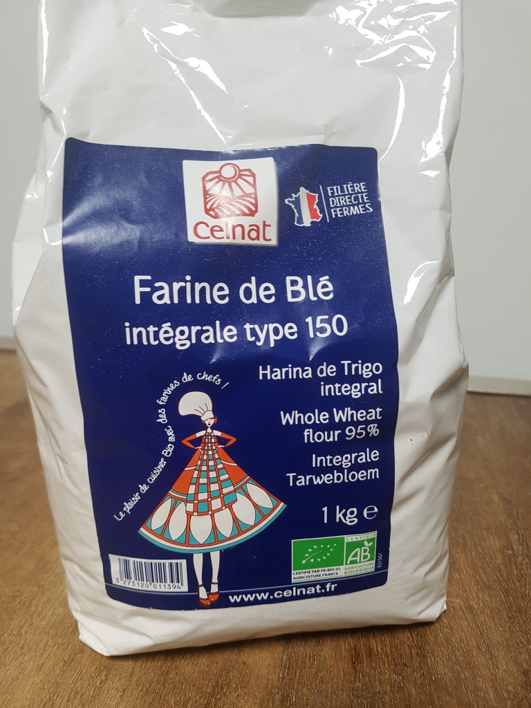 Farine de blé intégrale ig bas 