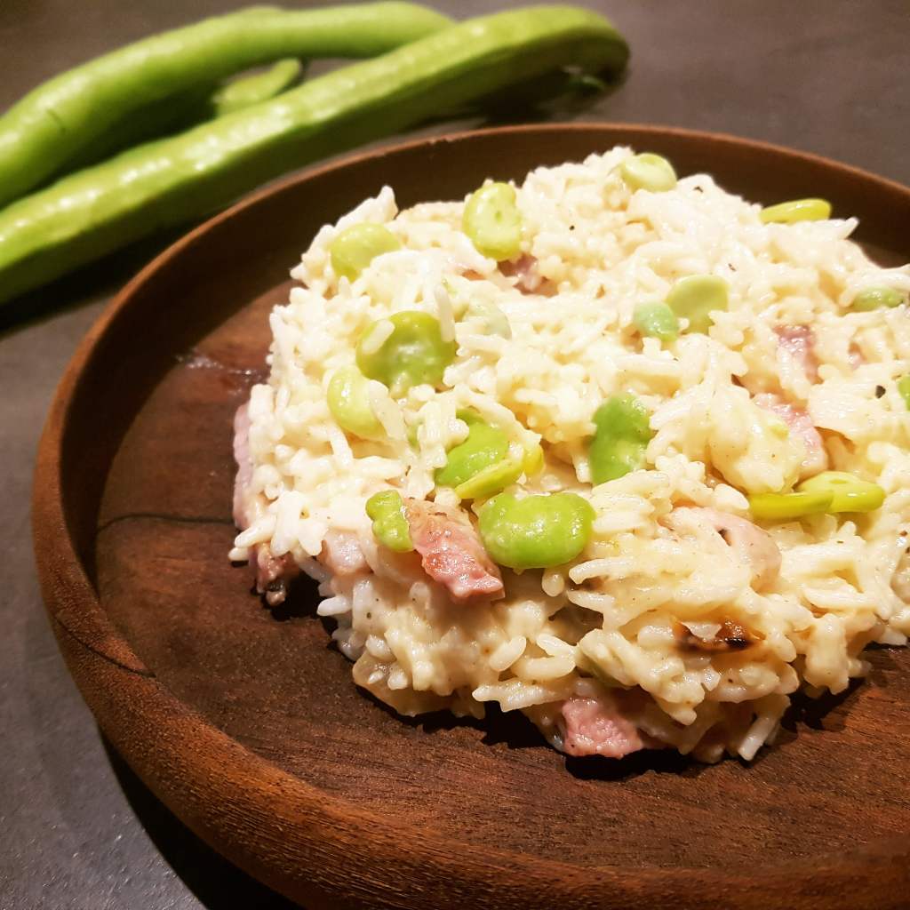 Risotto de fèves 