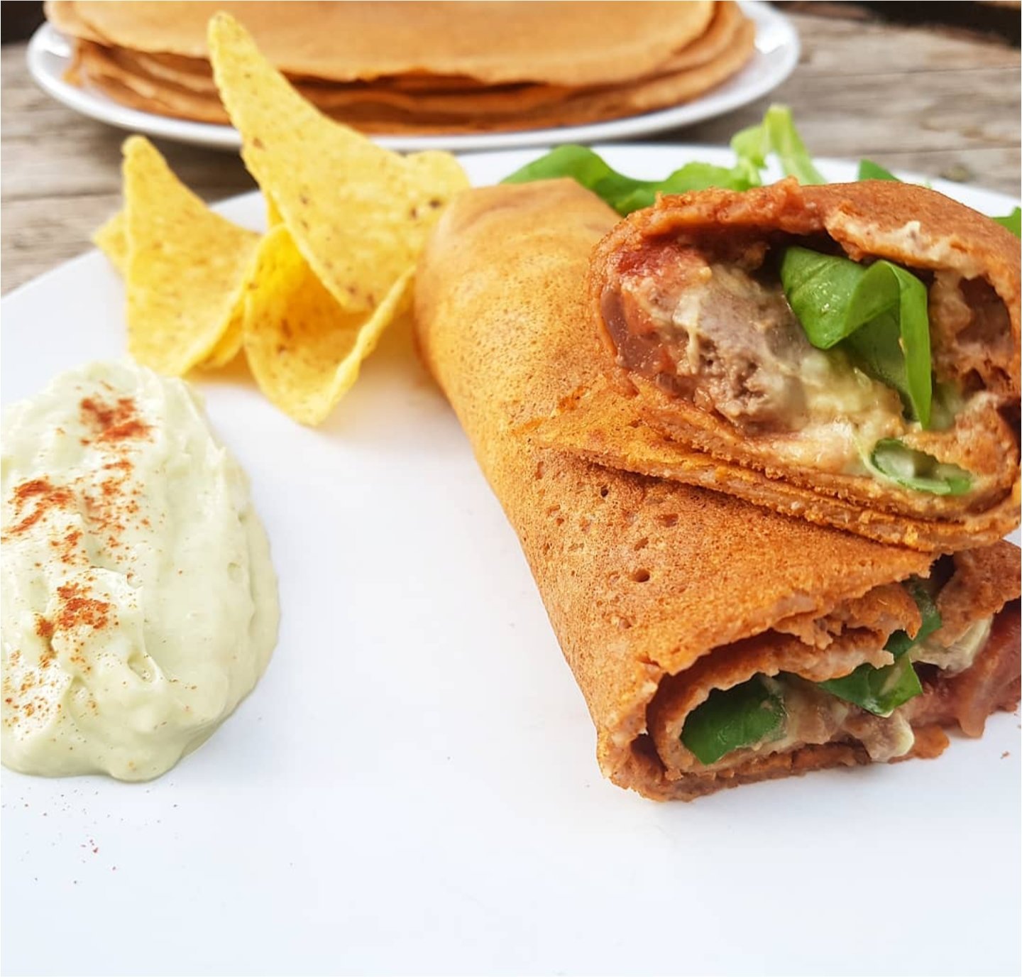 fajitas façon wrap