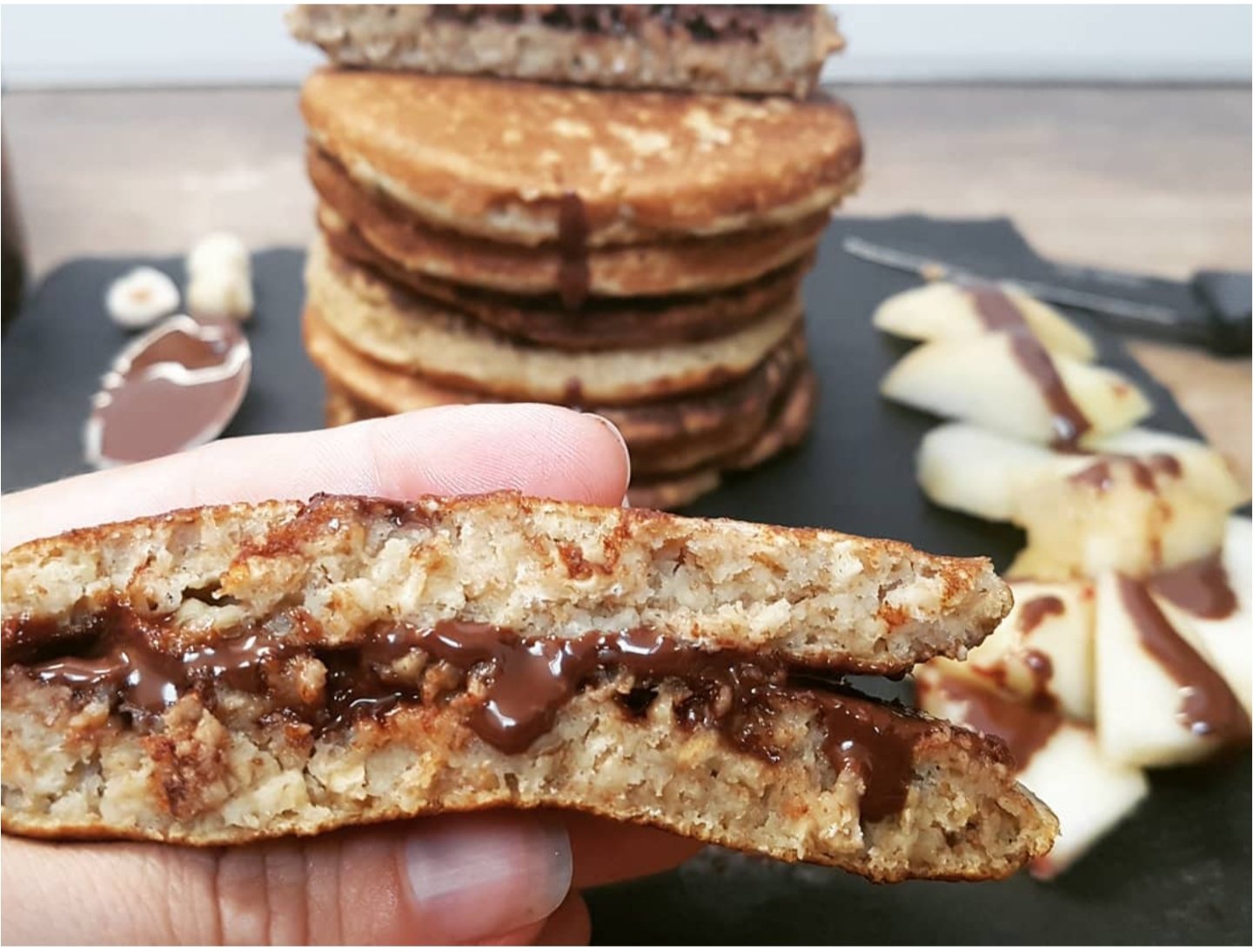 fluffy pancakes à l'avoine