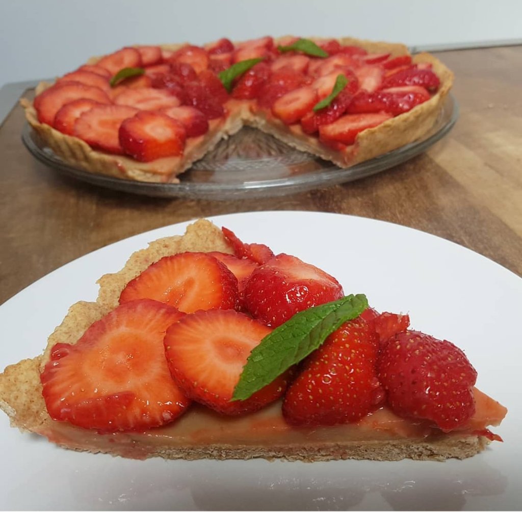 tarte fraise et citron