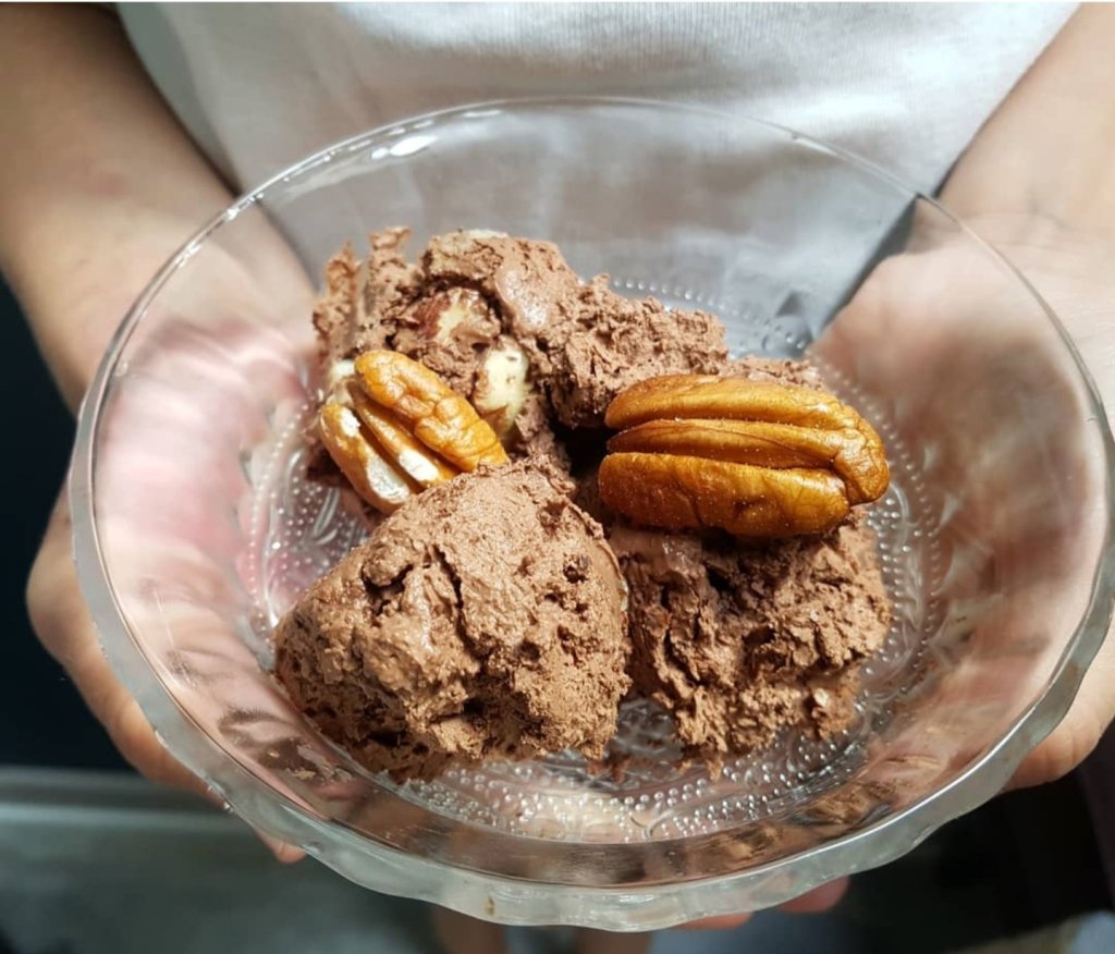 glace sans lactose au chocolat