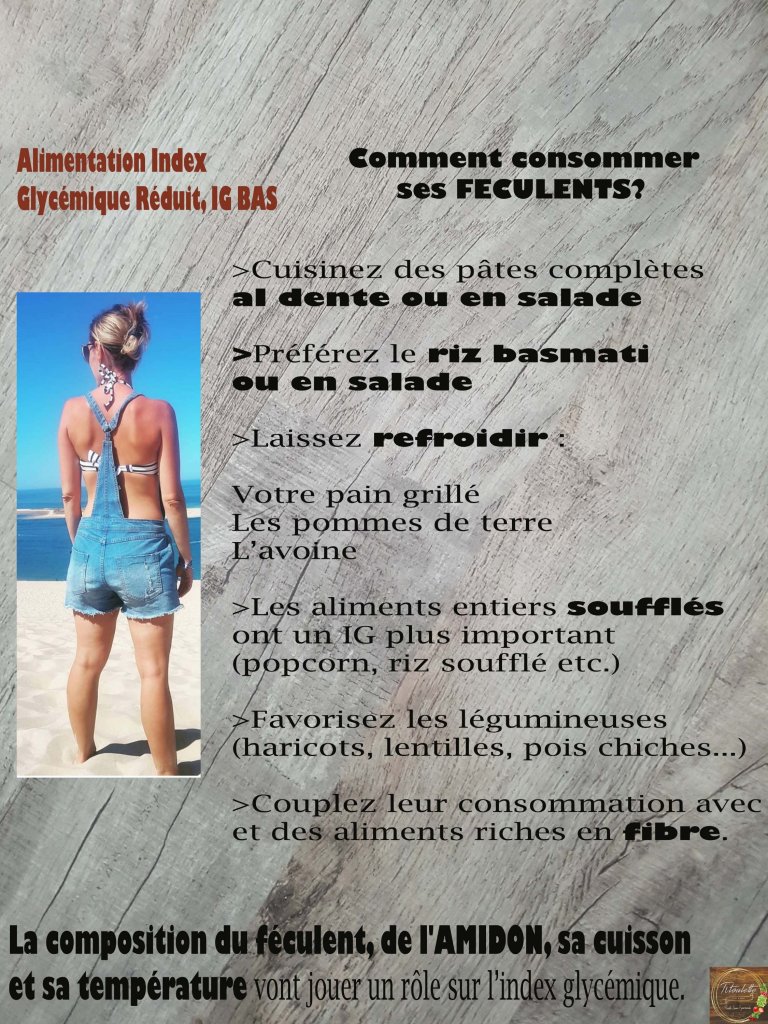 le role de l amidon dans une cuisine ig bas
