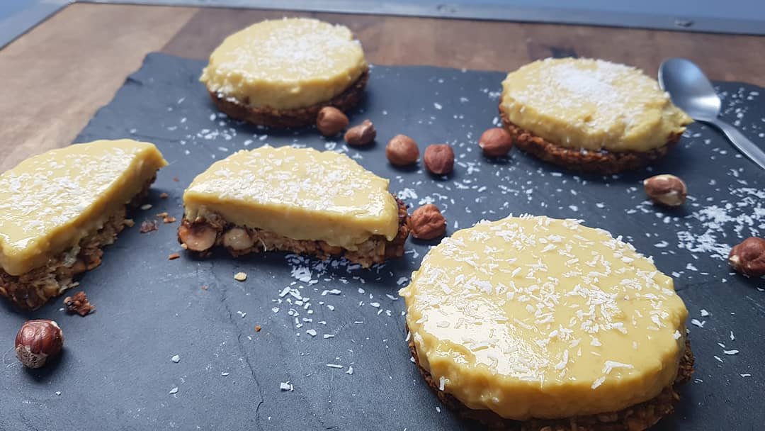 entremet  oats mangue coco