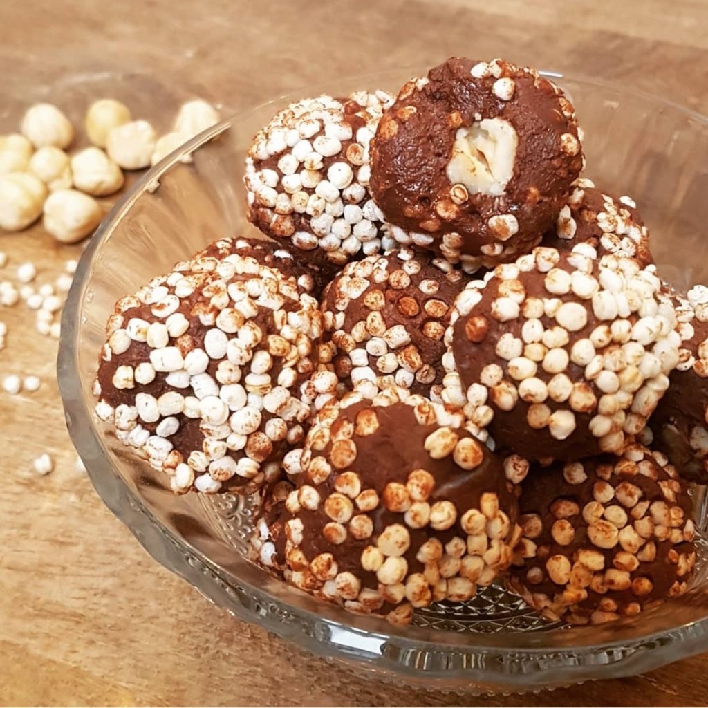 boule de chocolat sans sucre