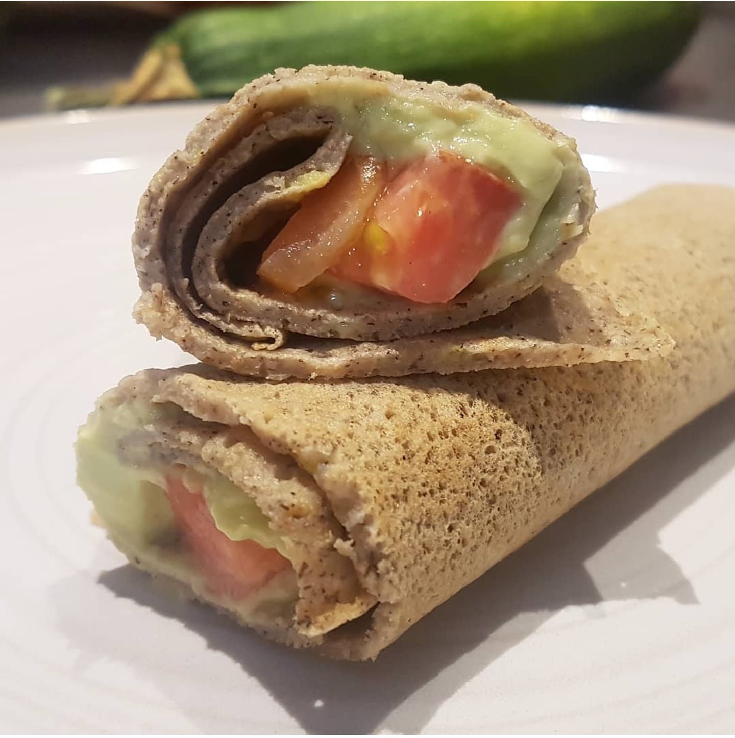 crepe salée courgette