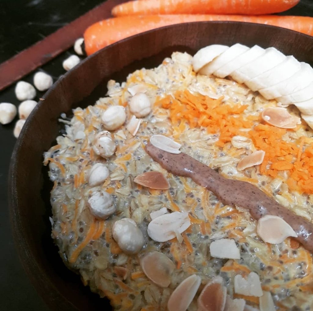 porridge carrot sans sucre