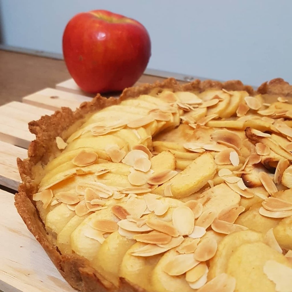 tarte aux pomme sans sucre
