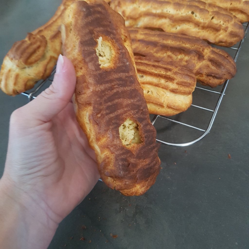 faire des eclairs au chocolat