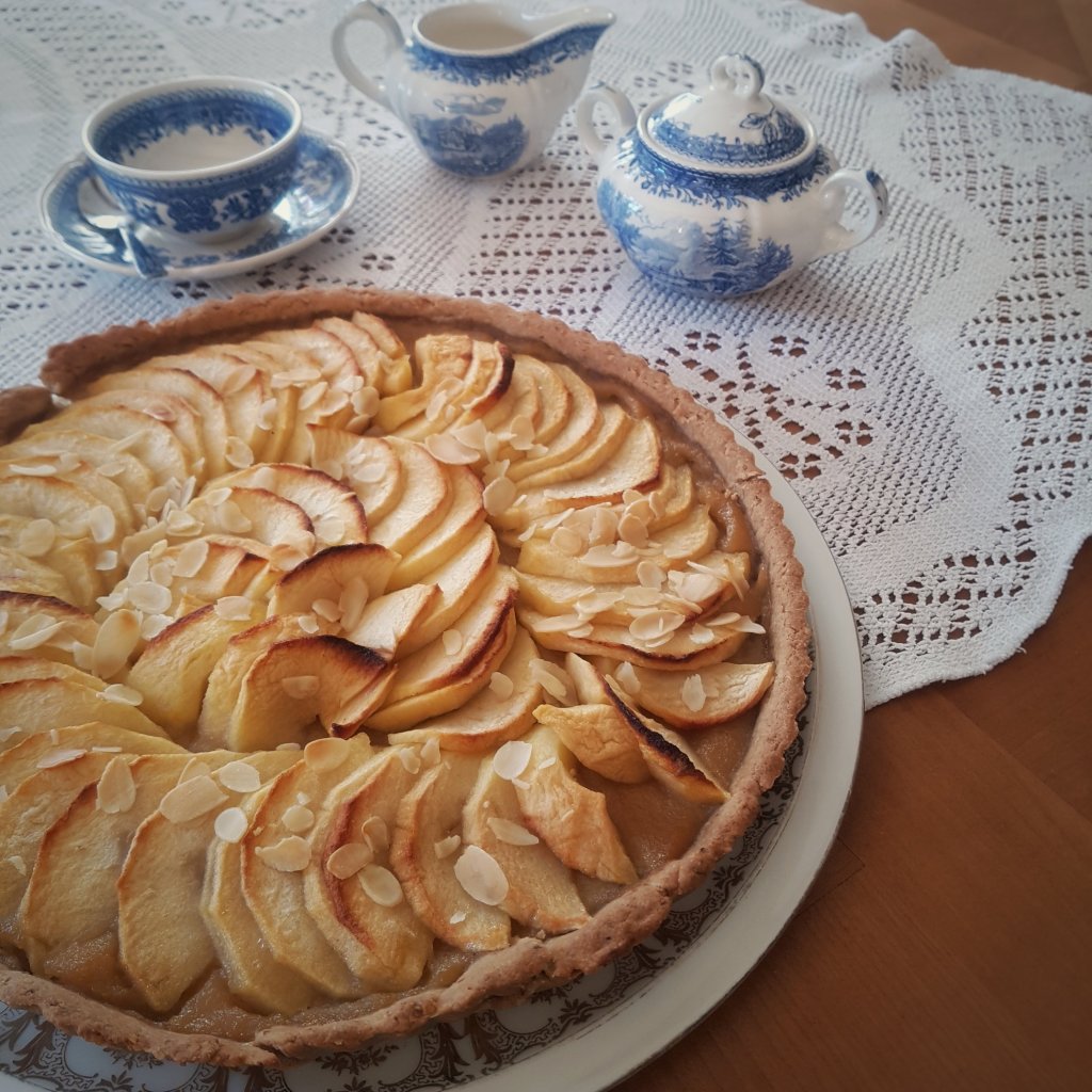tarte aux pommes sans sucre