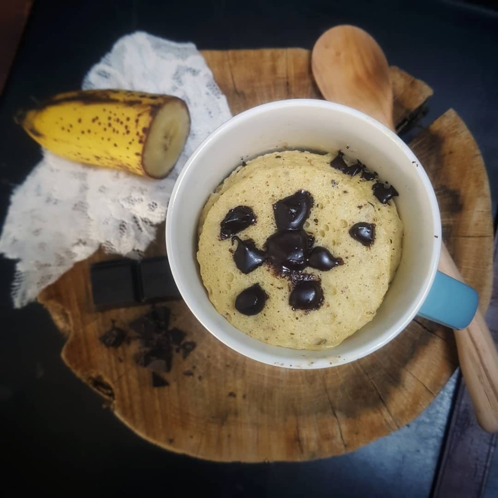 mug cake banane