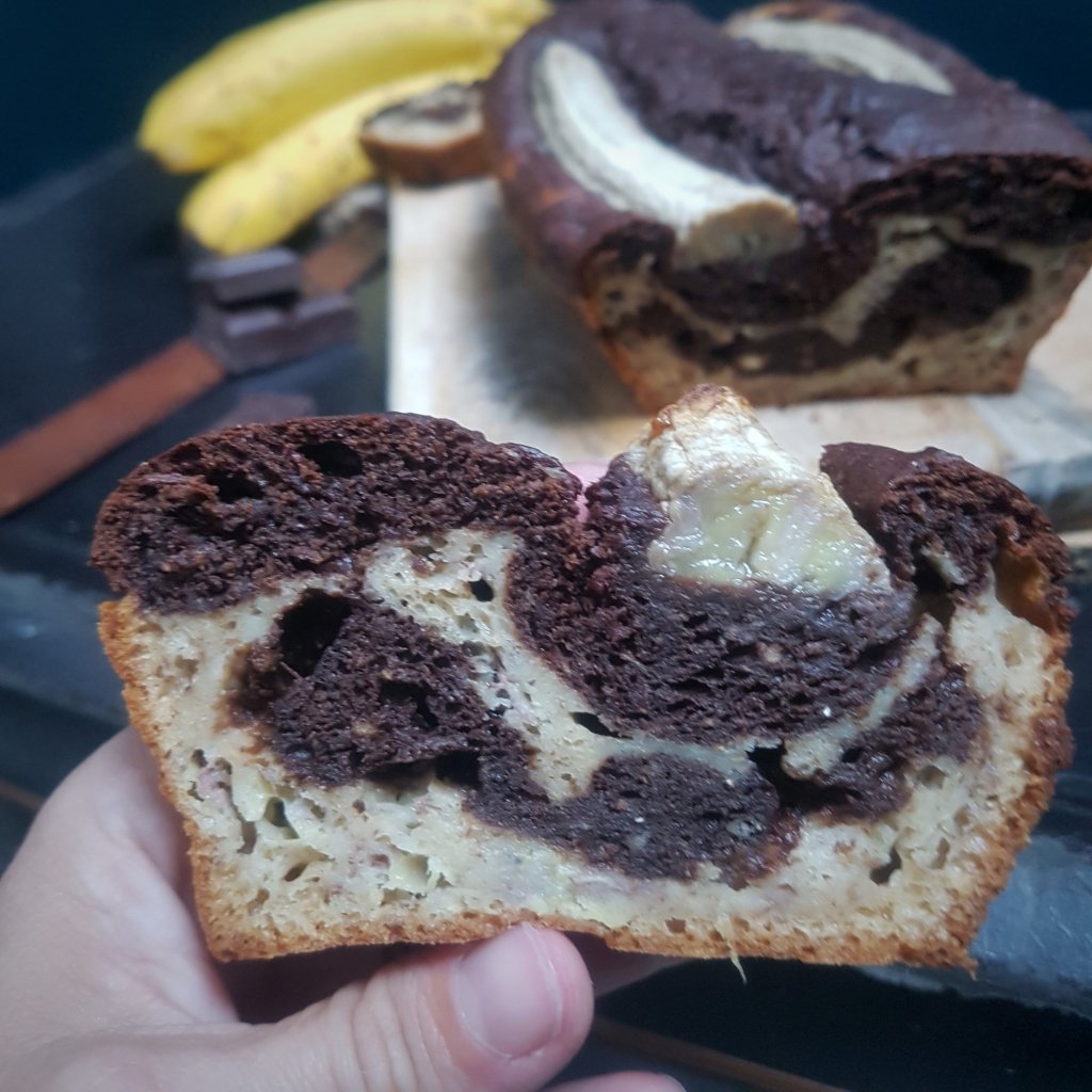 recette de bananabread sans sucre