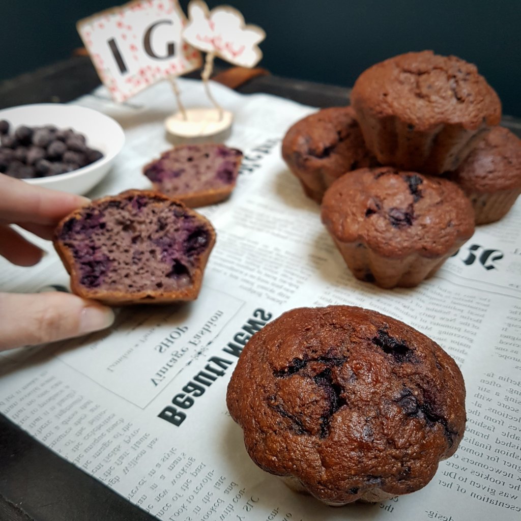 muffins à la myrtille ig bas
