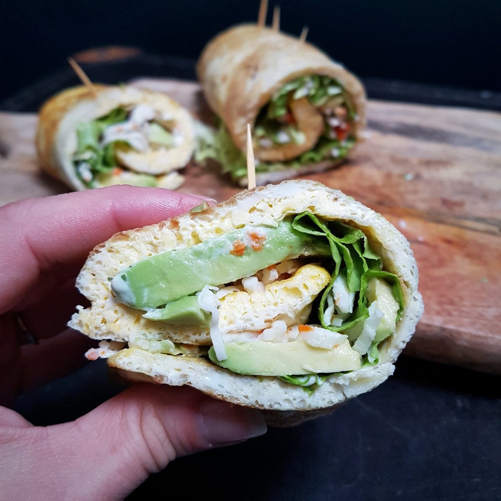 recette omelette roulee ig bas