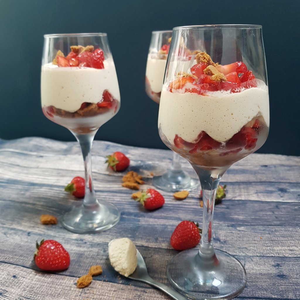 recette tiramisu leger aux fraises