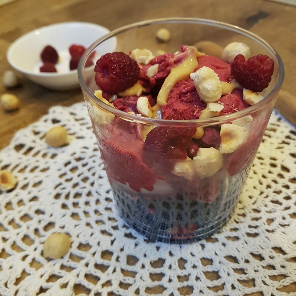 Nice Cream Framboise sans sucres