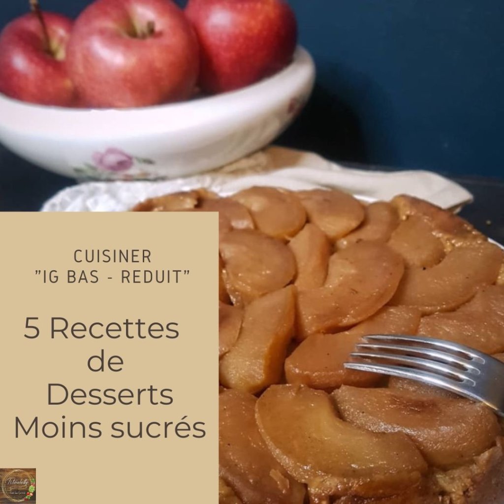 Recettes de Desserts réduits en sucres