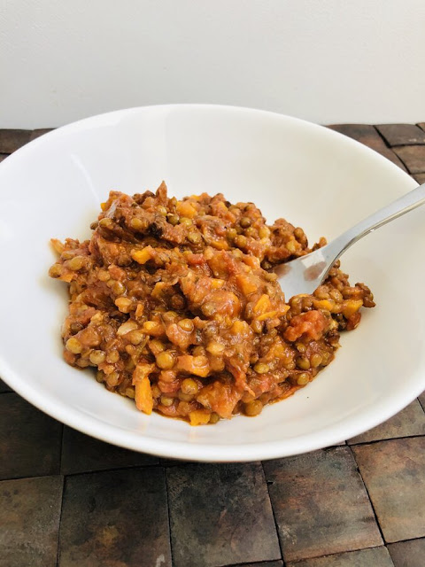 Bolognaise de lentilles