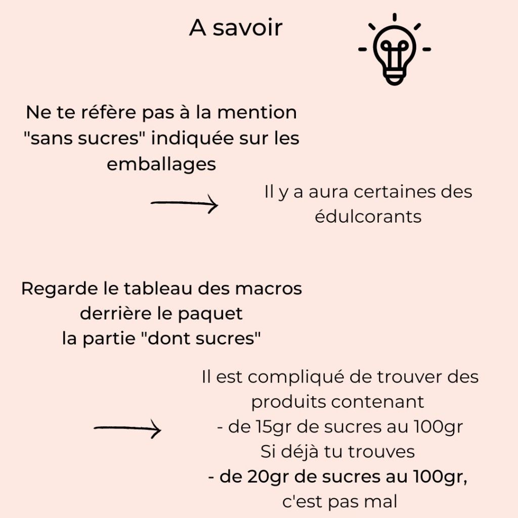 gateaux moins sucrés