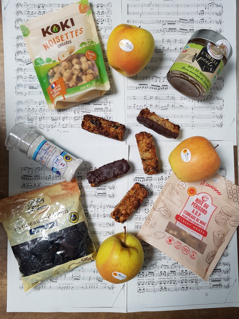 Recette de barres de céréales réduites en sucres 