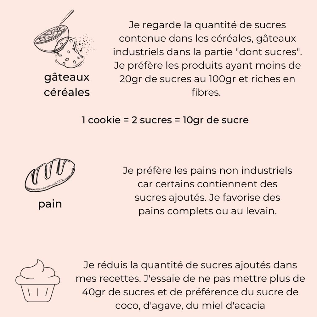 comment reduire le sucre