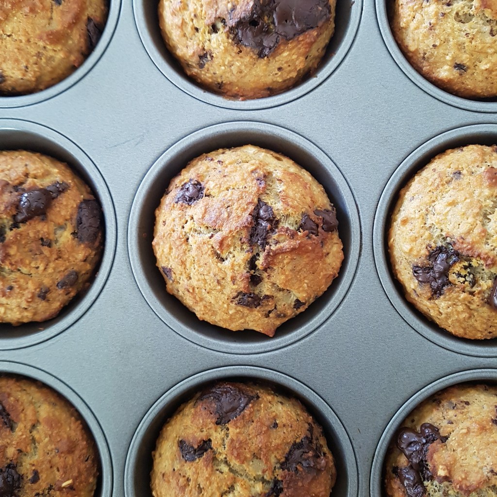 Muffins BananaBread sans sucre ajouté