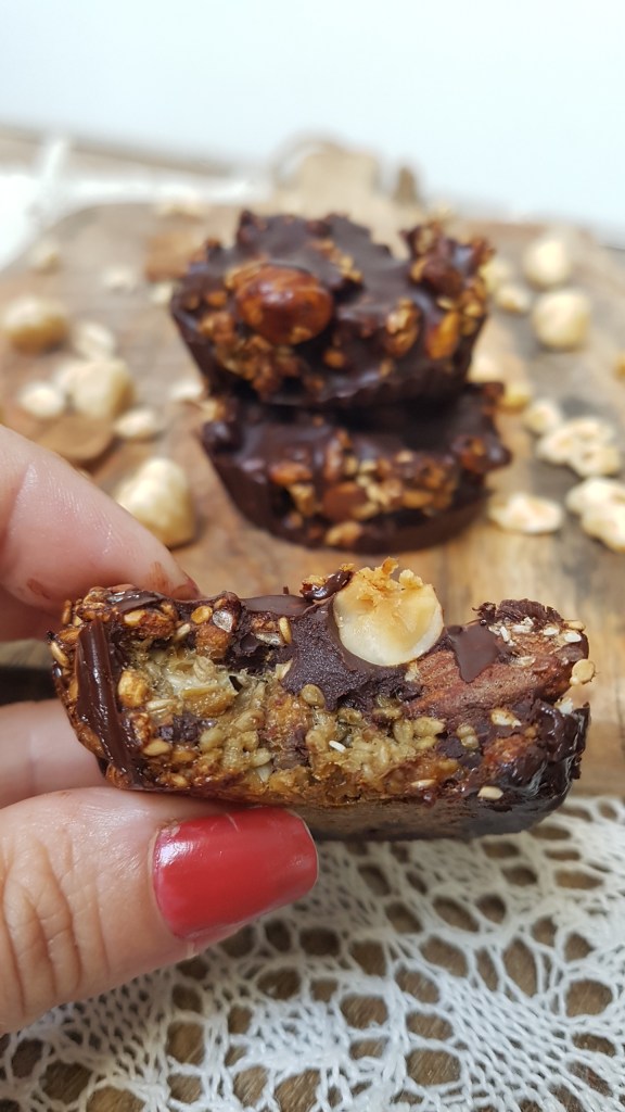 Bouchées croquantes et légères au chocolat