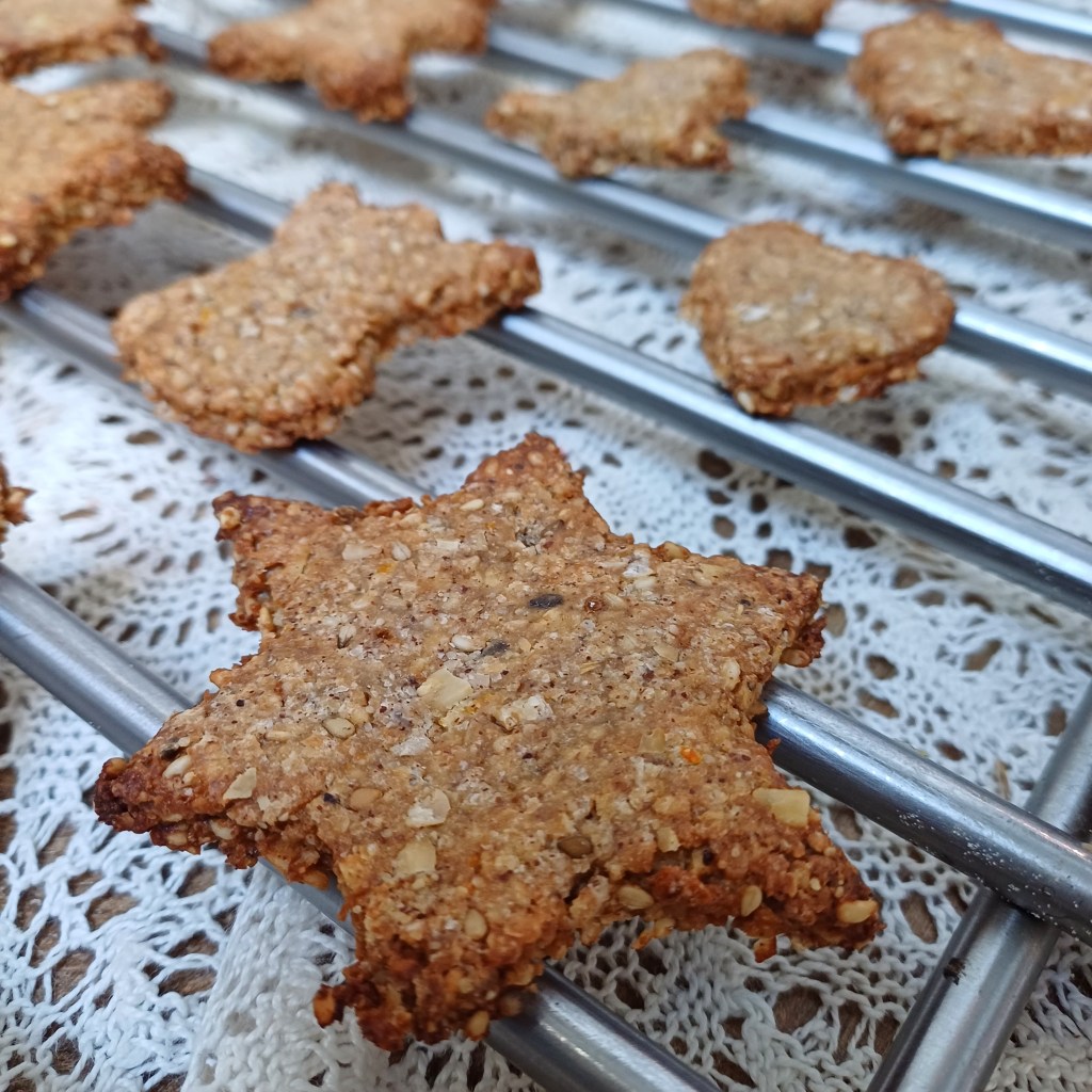 recette Biscuits Sésame de noel sans beurre