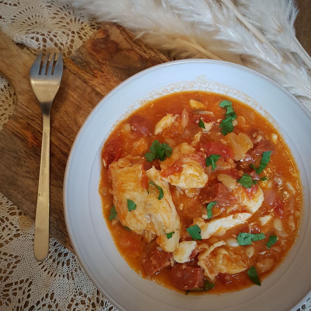 recette Cabillaud au Chorizo