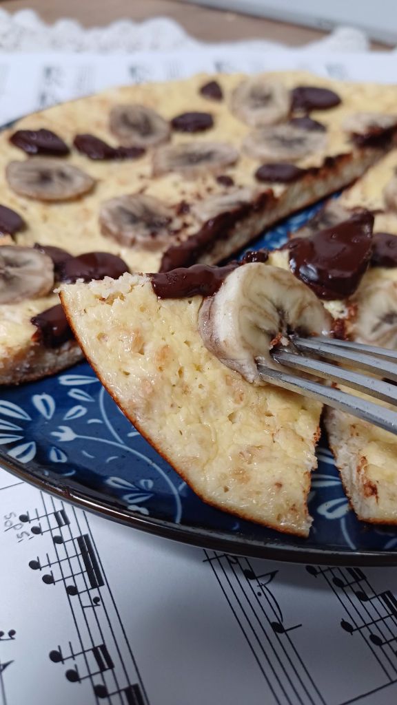 recette Gateau à la poêle riche en protéines