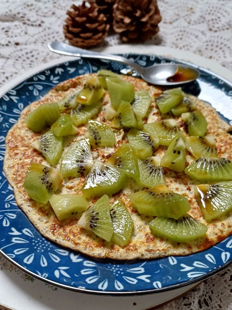 Galette de Chia petit dejeuner riche en proteines