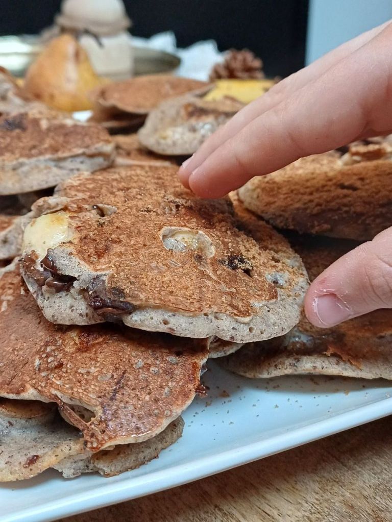 Beignets aux fruits façon pancakes