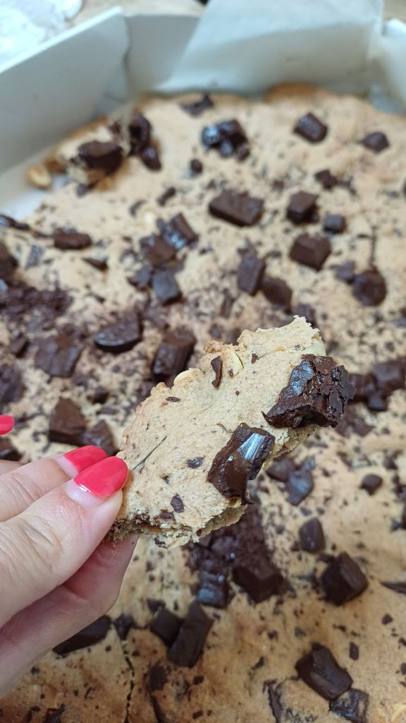 recette COOKIE géant à partager réduit en sucre