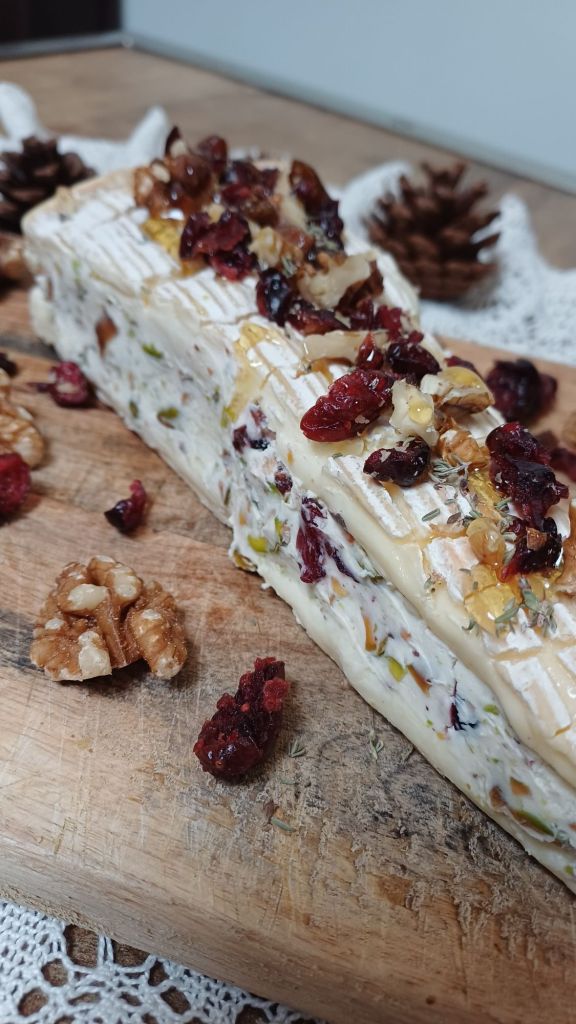recette Brie garni aux fruits secs