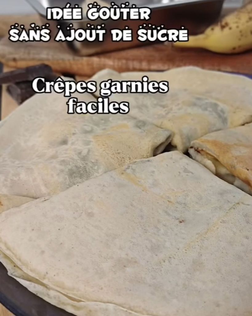 recette crepe garnies gouter