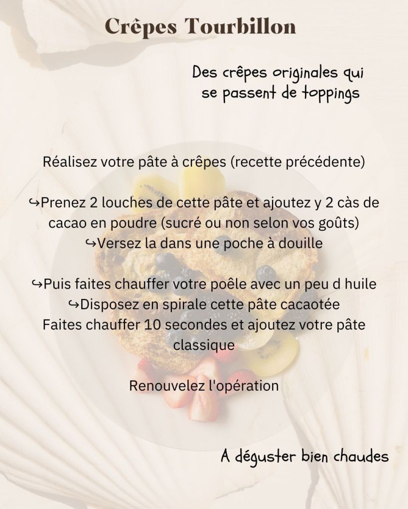 recette crepe tourbillon facile