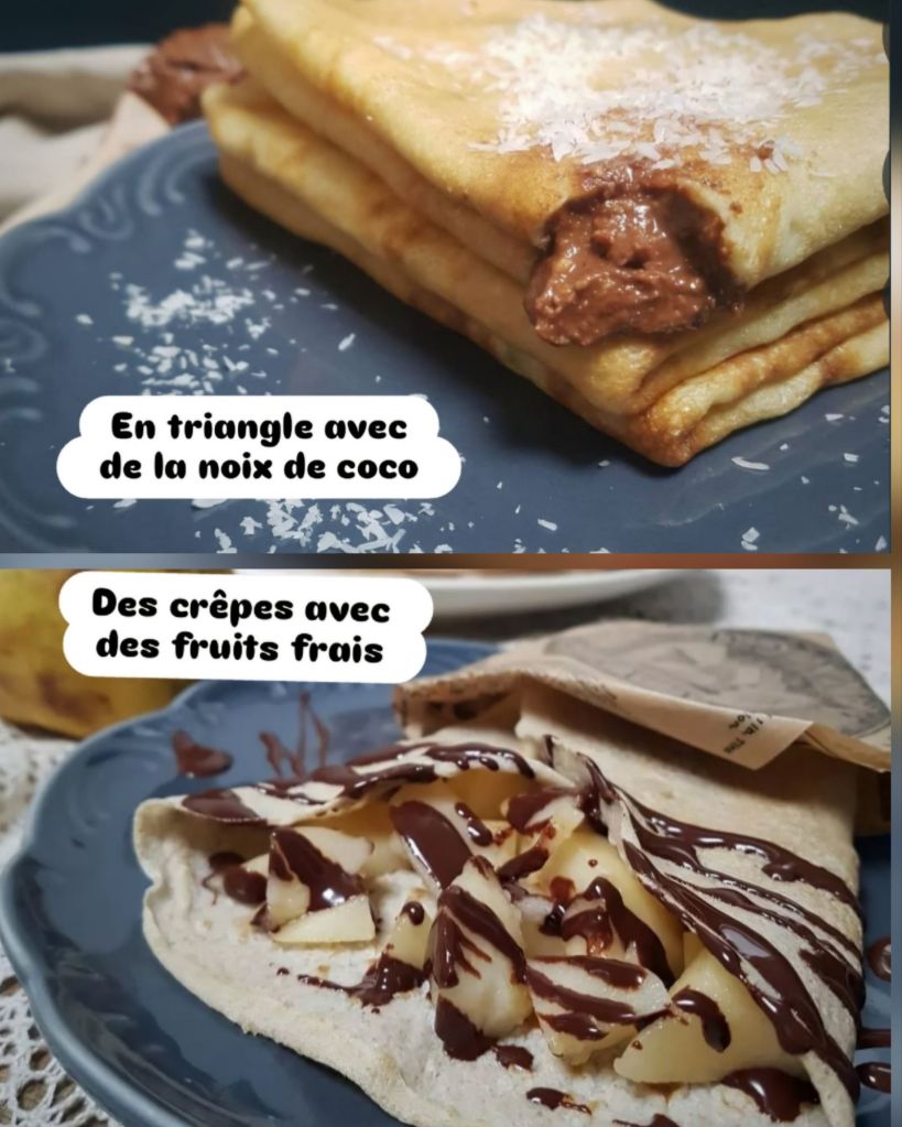 recette crepe sans sucre