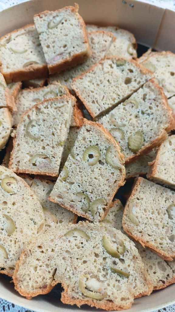 Cake moelleux thon et olives