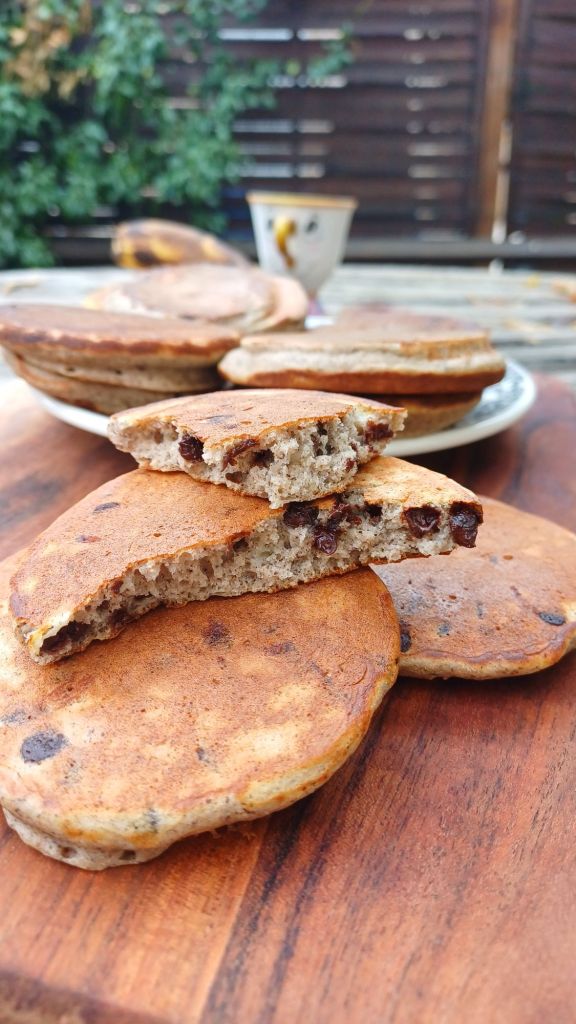 Pancakes faibles en sucre et sans gluten